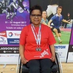 Sharon Barnes – GB Para-Badminton player reports on her Achievement – Scottish 4 Nations Para-Badminton Championships 2017
