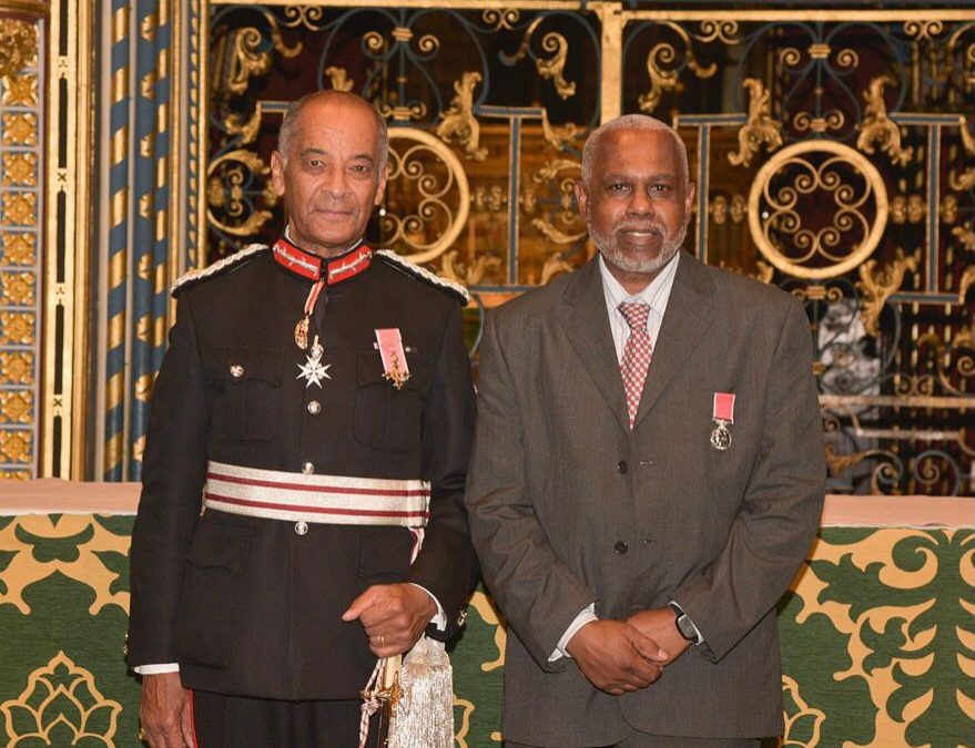 Black Arrows Founder & Chairman receives BEM award at Westminster Abbey